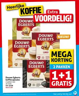 Hoogvliet Douwe egberts koffiecapsules aanbieding