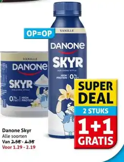 Hoogvliet Danone Skyr aanbieding
