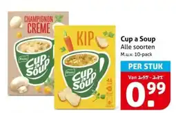 Hoogvliet Cup a soup aanbieding