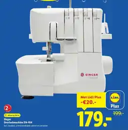 Lidl Singer Overlockmachine S14-954 aanbieding