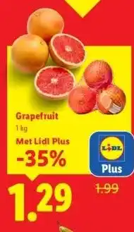 Lidl Grapefruit aanbieding