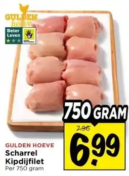 Vomar Voordeelmarkt GULDEN HOEVE Scharrel Kipdijfilet aanbieding