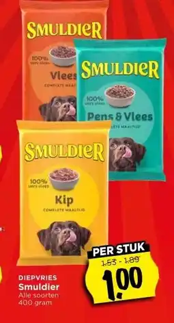 Vomar Voordeelmarkt DIEPVRIES Smuldier aanbieding