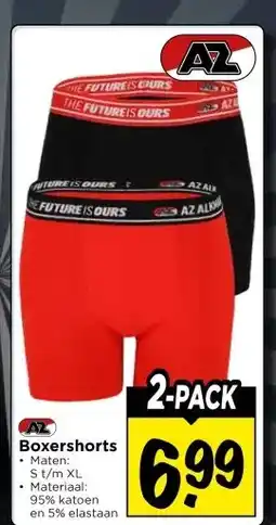 Vomar Voordeelmarkt AZ Boxershorts aanbieding