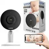 Bol.com Luvion Smart Optics Mini HD Wifi Camera - White Edition - IP camera met babyfoon app aanbieding