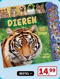Boekenvoordeel Dieren aanbieding