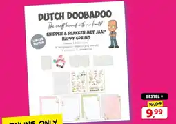 Boekenvoordeel Knippen & plakken met jaap happy spring aanbieding