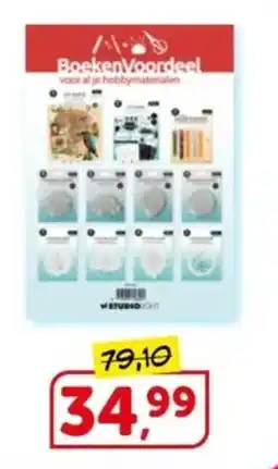 Boekenvoordeel BoekenVoordeel voor al je hobbymaterialen aanbieding