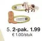Zeeman Haarclip Metaal/polyester/rubber/polyurethaan microkristallijne cellulose. aanbieding