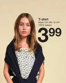 Zeeman T-shirt aanbieding