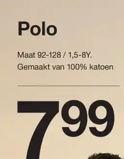 Zeeman Polo aanbieding