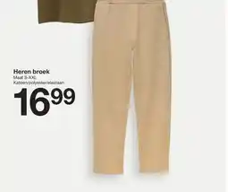 Zeeman Heren broek aanbieding