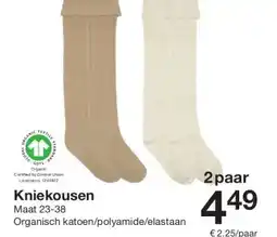 Zeeman Kniekousen aanbieding