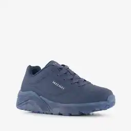 Scapino Skechers Uno Ice jongens sneakers blauw aanbieding