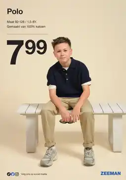 Zeeman Polo aanbieding