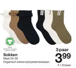 Zeeman Sokken aanbieding