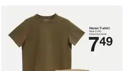 Zeeman Heren T-shirt aanbieding