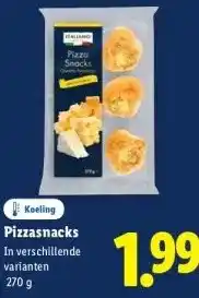Lidl Pizzasnacks aanbieding