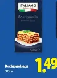 Lidl Bechamelsaus aanbieding