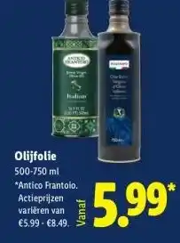 Lidl Olijfolie aanbieding