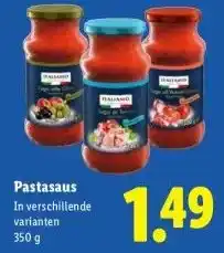Lidl Pastasaus aanbieding