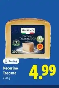 Lidl Pecorino Toscano aanbieding