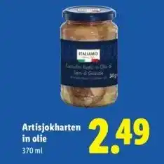 Lidl Artisjokharten in olie aanbieding