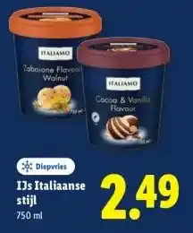 Lidl IJs Italiaanse stijl aanbieding