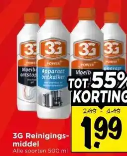 Vomar Voordeelmarkt 3G Reinigings- middel aanbieding