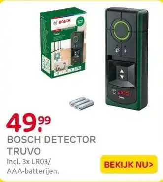 Praxis Bosch Digitale Leidingzoeker Truvo aanbieding