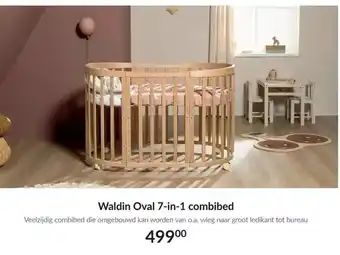 Babypark Waldin Oval 7-in-1 combibed aanbieding