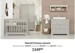 Babypark Kidsmill Chateau oatmeal aanbieding