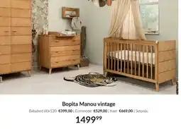 Babypark Bopita Manou vintage aanbieding