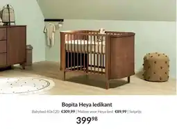 Babypark Bopita Heya ledikant aanbieding
