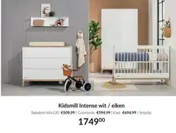 Babypark Kidsmill Intense wit / eiken aanbieding