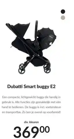 Babypark Dubatti Smart buggy E2 aanbieding