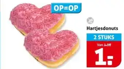 Hoogvliet Hartjesdonuts aanbieding