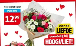 Hoogvliet Valentijnsboeket aanbieding