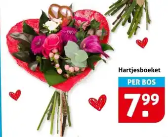 Hoogvliet Hartjesboeket aanbieding
