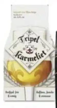 Hoogvliet Tripel karmeliet aanbieding