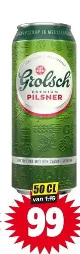 Dirk Grolsch PREMIUM PILSNER aanbieding