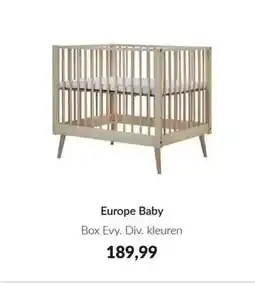 Babypark Europe Baby aanbieding