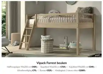 Babypark Vipack Forrest beuken aanbieding