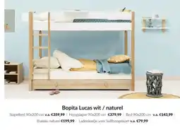 Babypark Bopita Lucas wit/naturel aanbieding