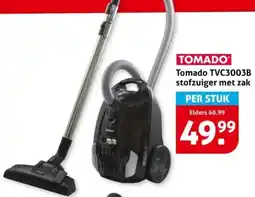 Hoogvliet Tomado tvc3003b stofzuiger met zak aanbieding