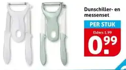 Hoogvliet Dunschiller en messenset aanbieding