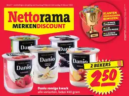 Nettorama Danio romige kwark aanbieding