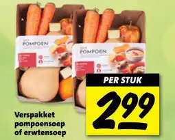 Nettorama Verspakket pompoensoep of erwtensoep aanbieding