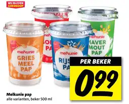 Nettorama Melkunie pap aanbieding