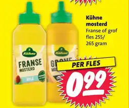 Nettorama Kühne mosterd aanbieding